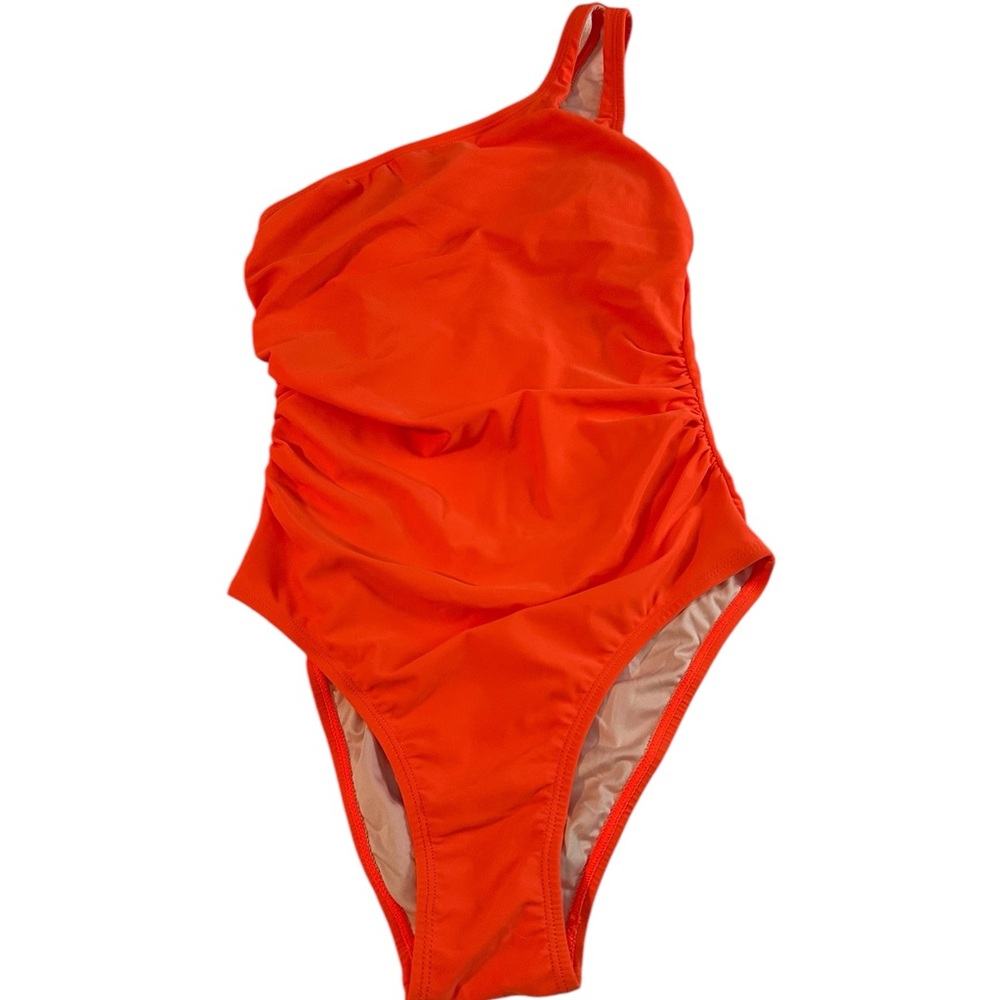 CUPSHE One-Piece One-Shoulder Tummy Control Swimsuit NWT Small